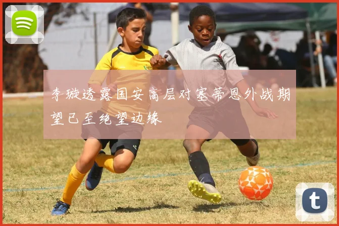 李璇透露国安高层对塞蒂恩外战期望已至绝望边缘