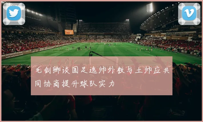 毛剑卿谈国足选帅外教与土帅应共同协商提升球队实力